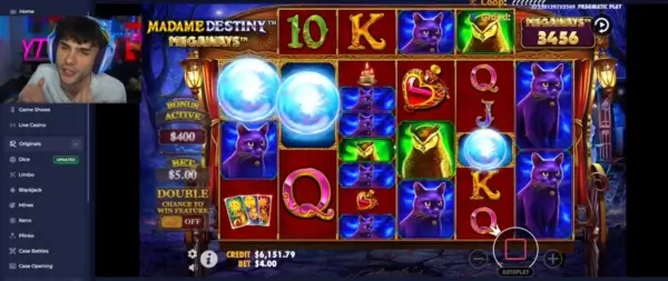 Cheesur in Madame Destiny Megaways